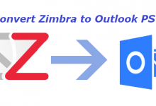 Export Data from Zimbra Mailbox