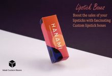 Boost the sales of your lipsticks with fascinating Custom lipstick boxes