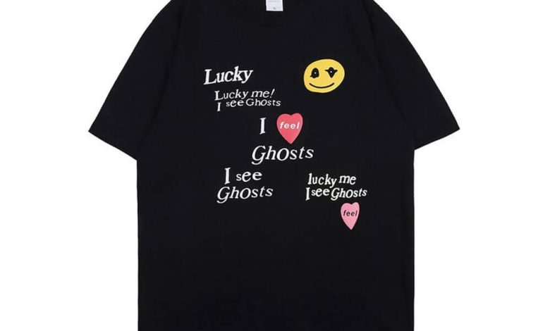 Kanye LUCKY ME I SEE GHOSTS T-Shirt