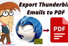 export thunderbird emails to pdf
