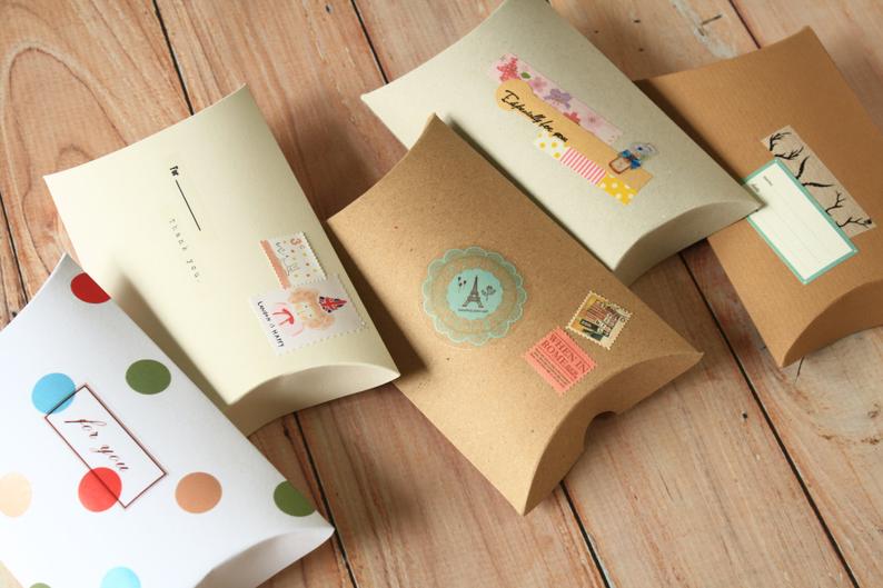 pillow boxes