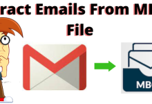 extract emails from mbox file