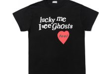lucky me I see ghost t-shirt