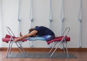 Chair Paschimottasana