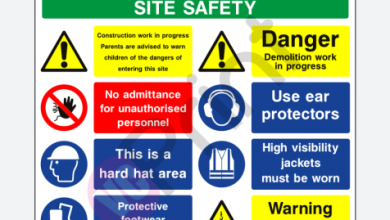Construction Safety Signs