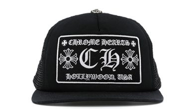 chrome hearts trucker hat